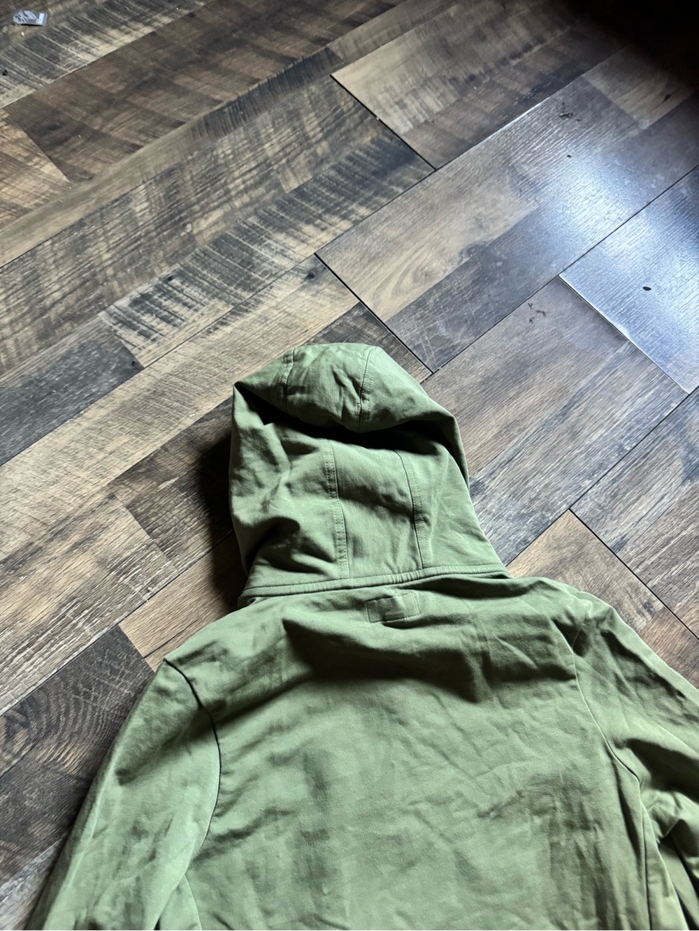 Pact Olive Green Full-Zip Women's Hoodie - Picture 8 of 9
